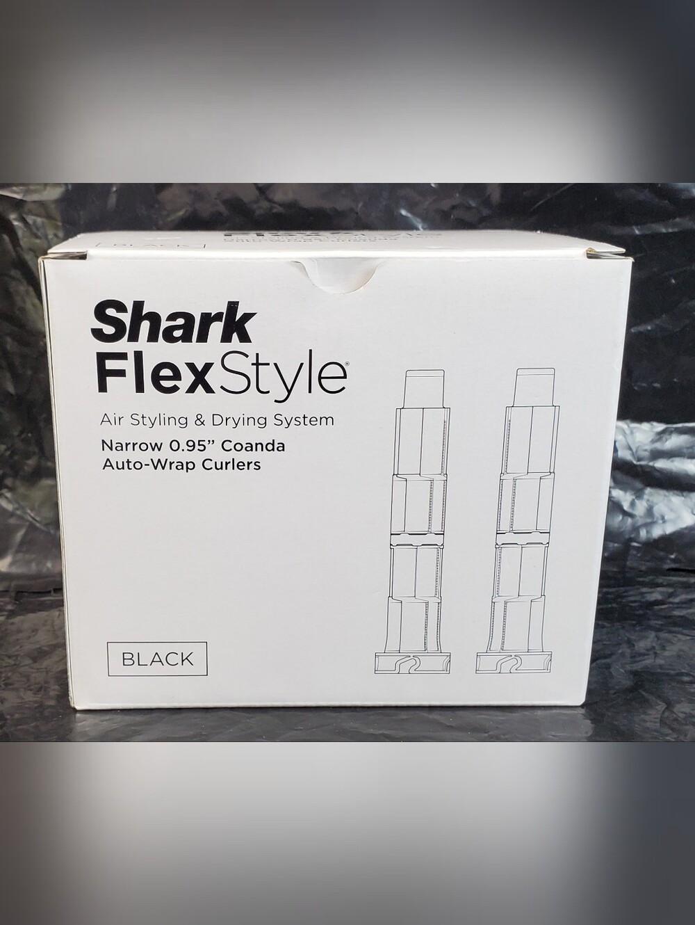 Shark FlexStyle Air Styling and Drying System .95" Auto-Wrap Curlers - NOB